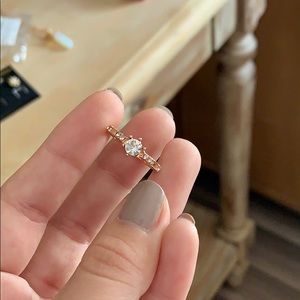 NWOT Rose gold petite ring FREE 😻